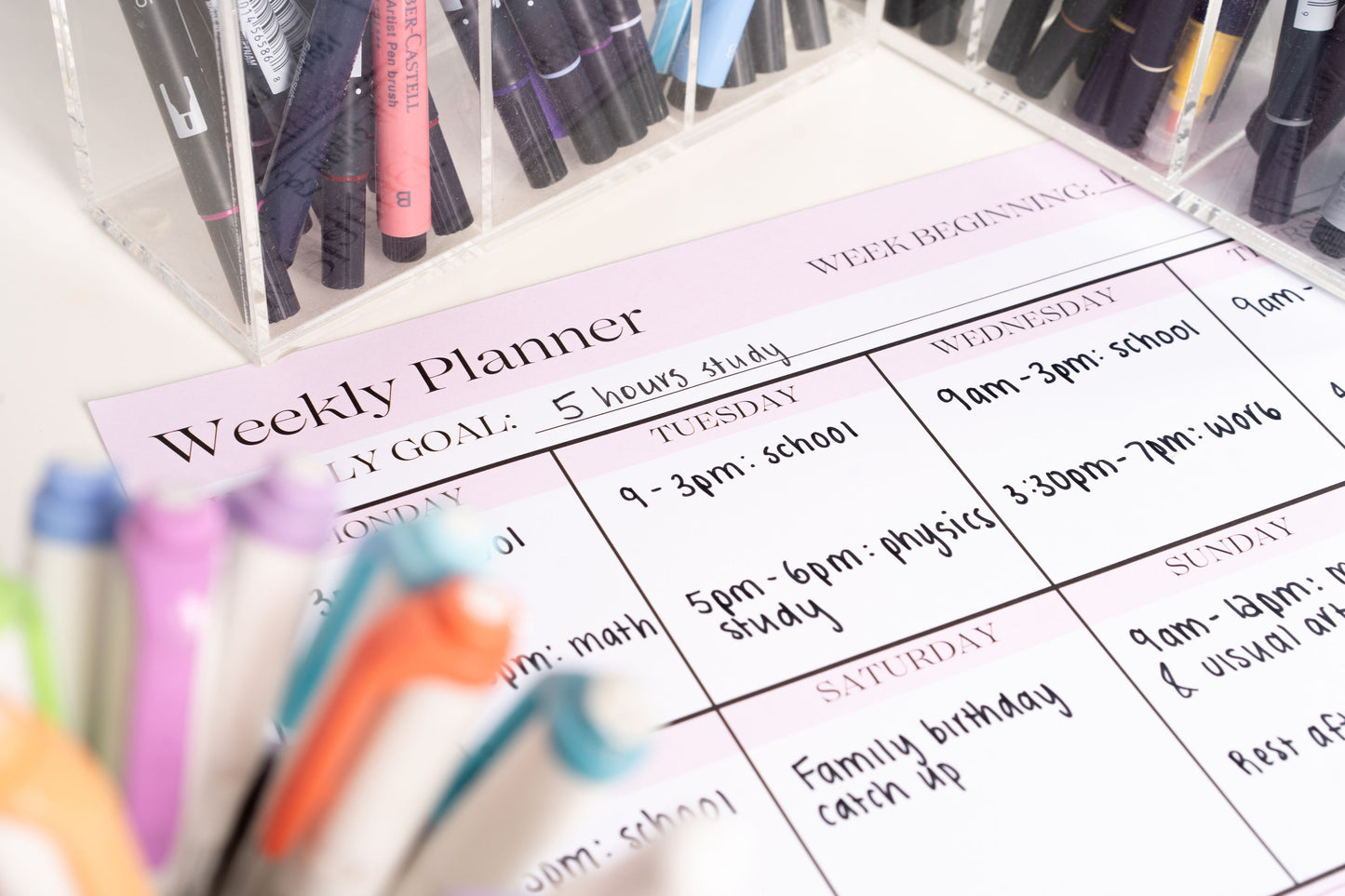 Weekly Planner