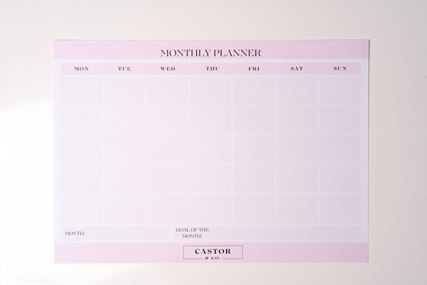 Monthly Planner