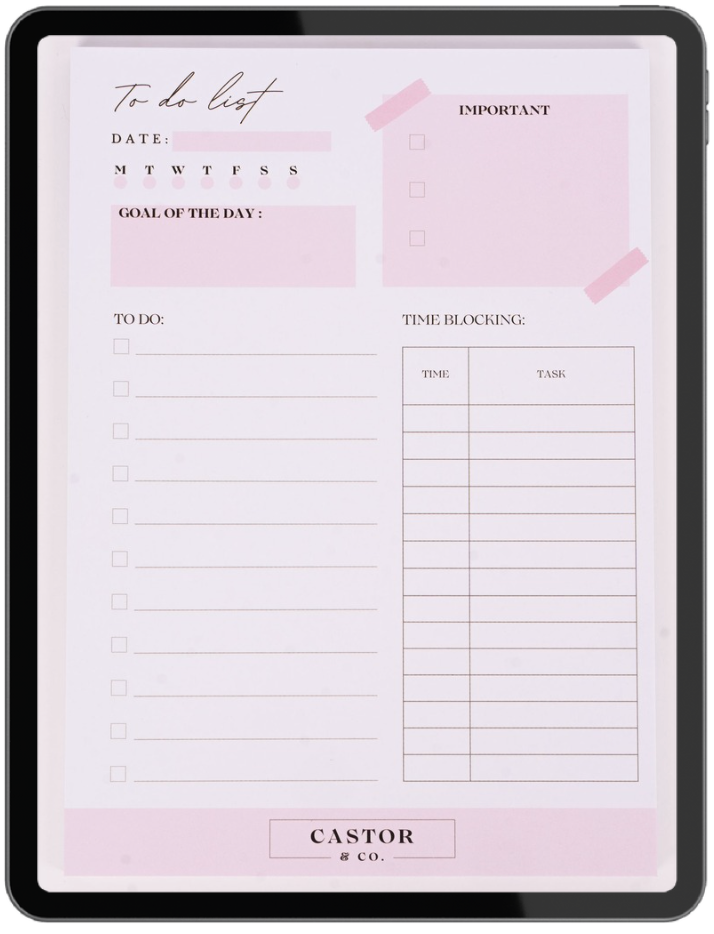 To Do List- Digital Download